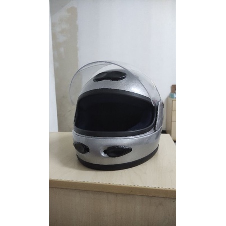 Helm jadul retro full face new stock keluaran lama pabrikan bukan custom