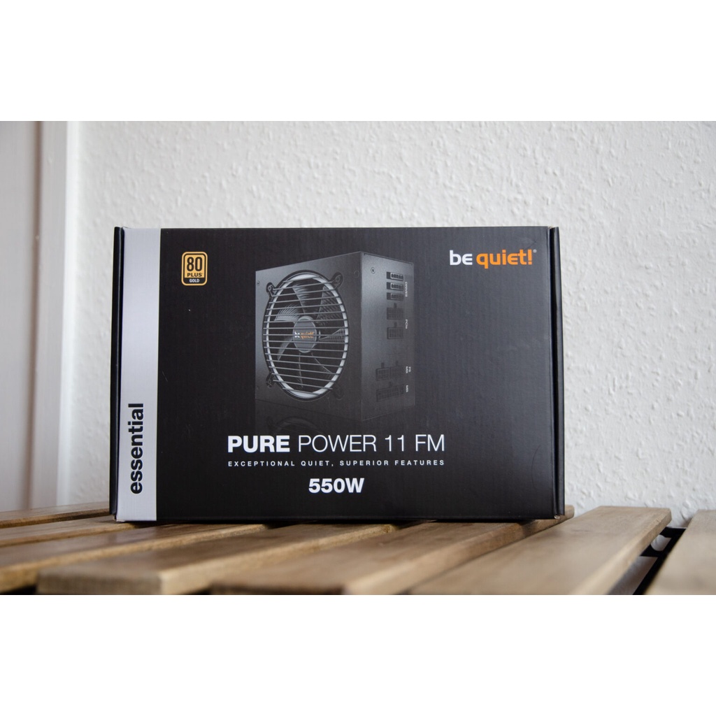 be quiet! PURE POWER 11 550W FM - Fully Modular - 80+ Gold Certified