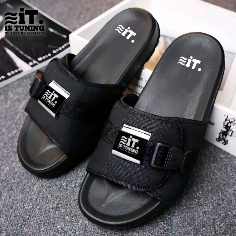 Sendal_Sandal.ID Is tuning Sandal Slop Pria Sandal Distro ORIGINAL Sandal Pria Nyaman di Pakai