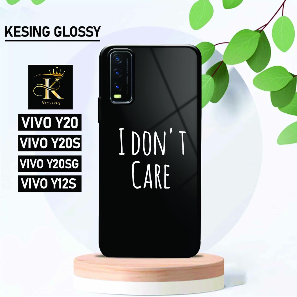 Case Vivo Y20 / Y20S / Y12S - Case Vivo - [ KV-33 ] - Hardcase Glossy 2D Vivo - Softcase Terbaru Cas
