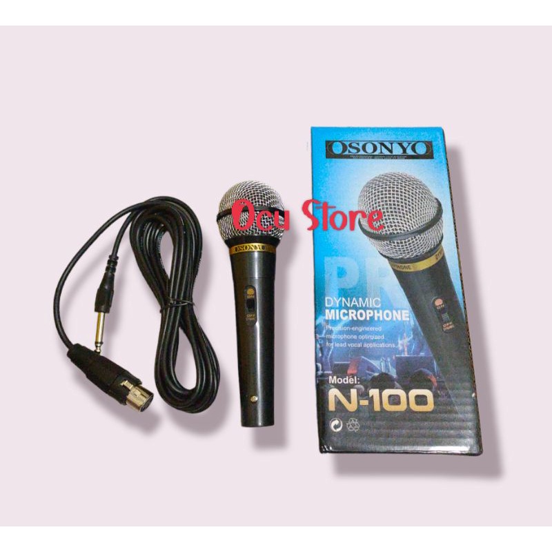 Mic Sony M100 Vocal Microphone Karaoke Mikrofon Kabel Kualitas Mantap TERMURAHH!!!!