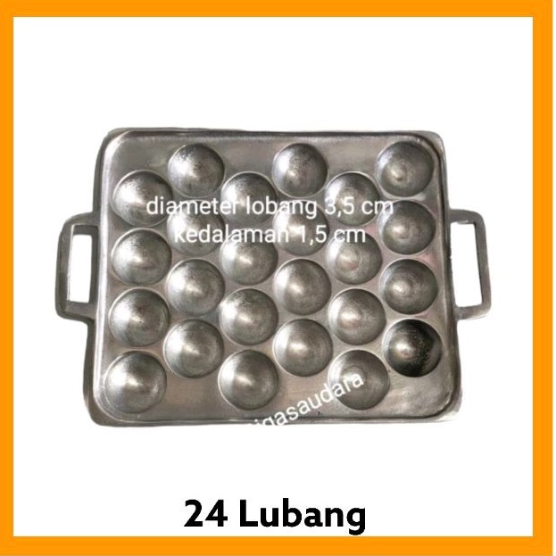 Cetakan Takoyaki 24 Lubang