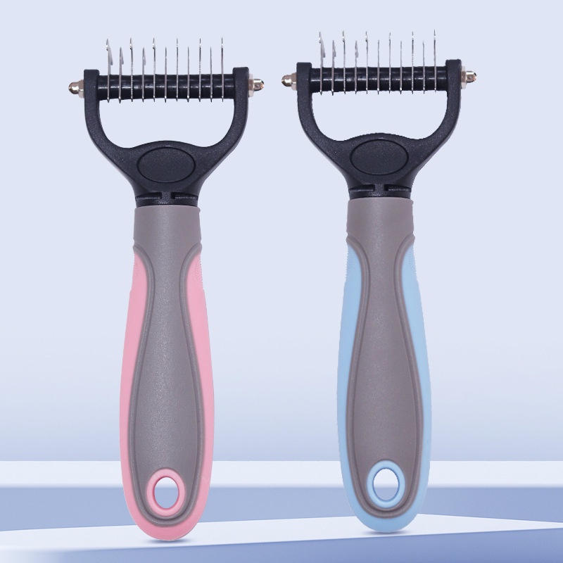 Sisir Hewan Peliharaan Sisir Kucing dan Anjing Sisir Rambut Kucing dan Anjing Knotted Sisir Kecantikan