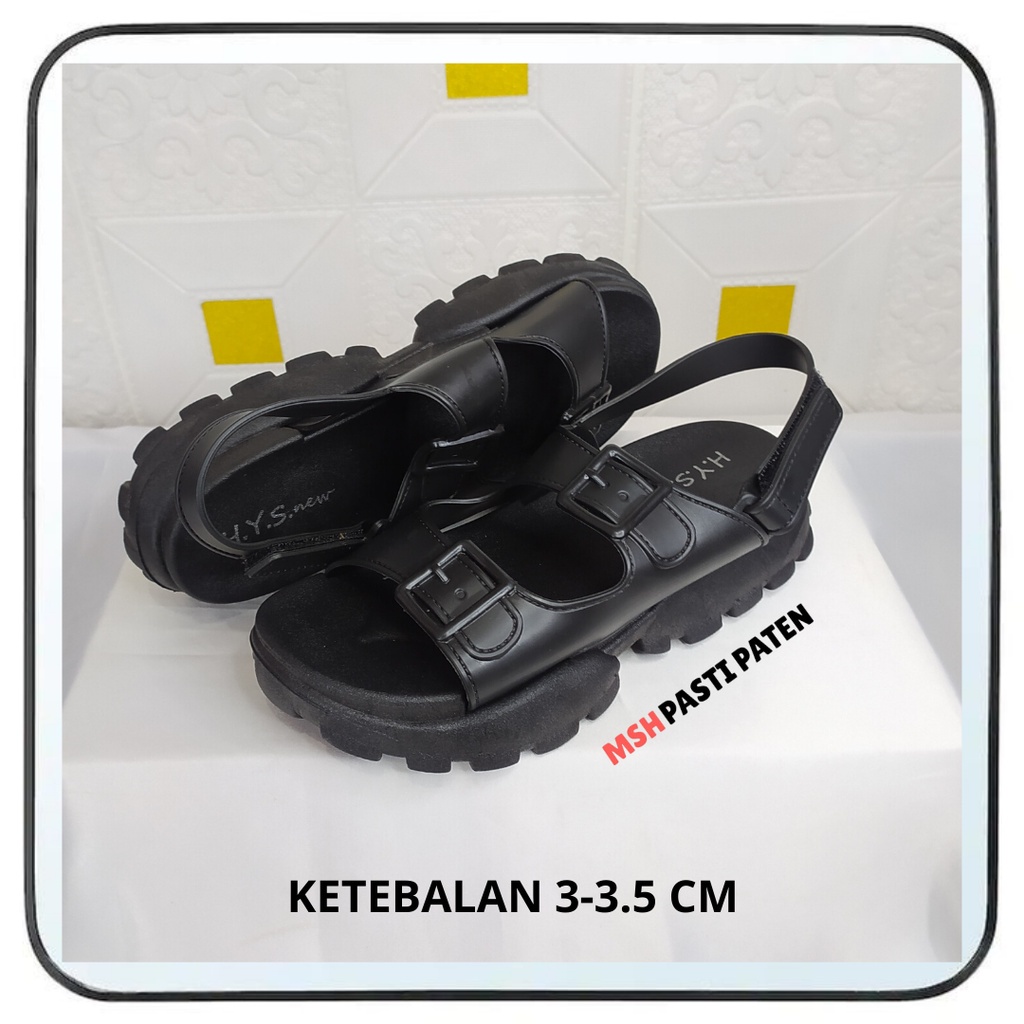 Sandal gunung karet impor wanita Sepatu tali wanita hys original