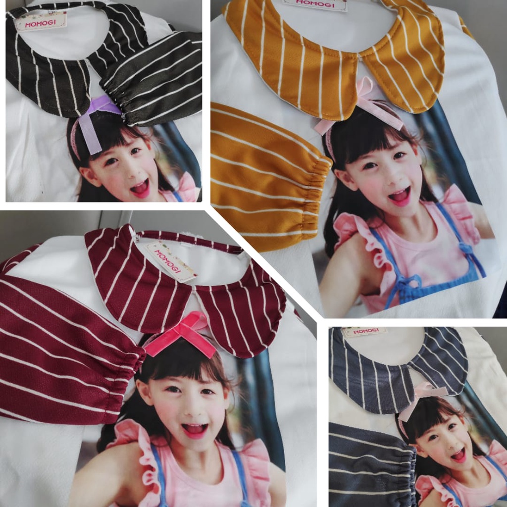 MOMOGI-SETELAN ANAK OVERSIZE KOREAN STYLE / SETCEL VIRAL PRINTING DTF /Usia 5-10th