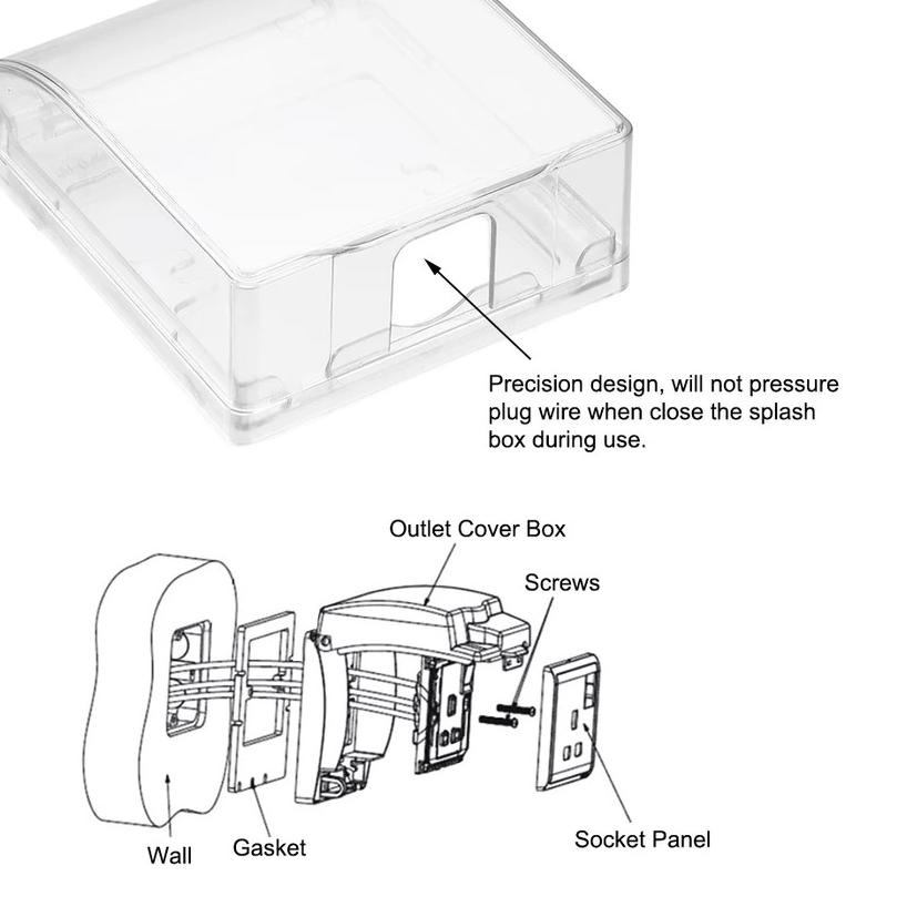 Terbaik Tutup stop kontak / tutup stock kontak anti air  / Cover Stop Kontak / Tutup Stop Kontak Lis