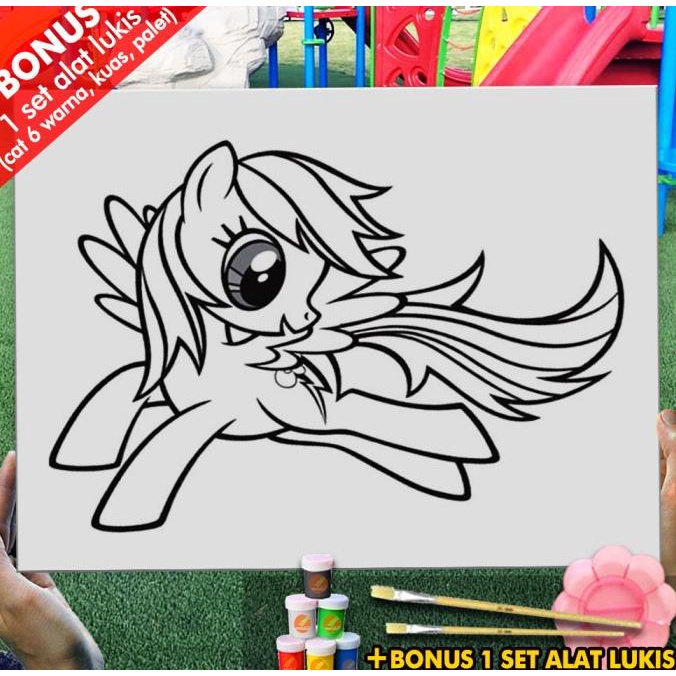 

Kanvas Lukis Mainan Twilight Sparkle Pony 30x40 cm MEL1191