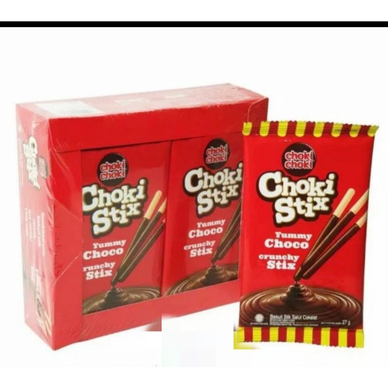 

Choki Choki Stik 27 gram ( 1 pack isi 12 pcs)