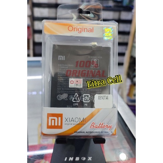 Battery Batre Batrei Baterai Xiaomi Redmi Note 4X Bn43 Bn-43 ORIGINAL