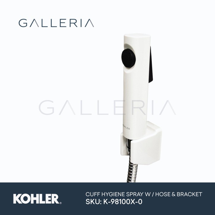 Jet Cuff Jet Spray Shower Toilet White - Kohler