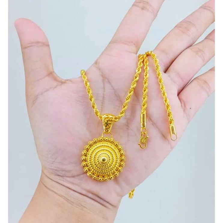 kalung free liontin terbaru emas muda