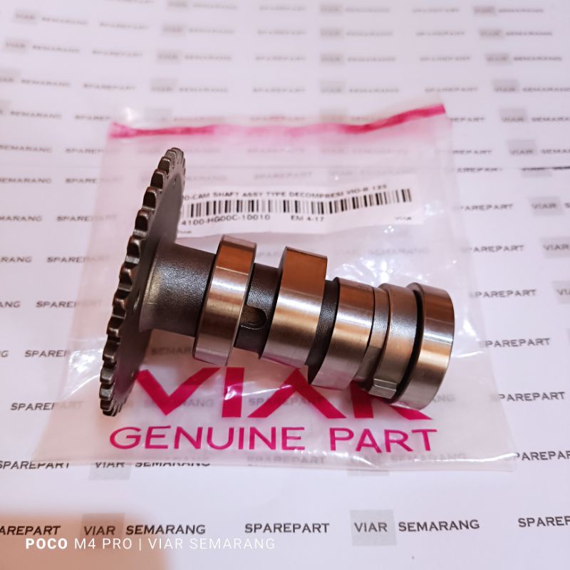 Noken as viar matic vior 125 camshaft vior original viar  bisa untuk KYCMO