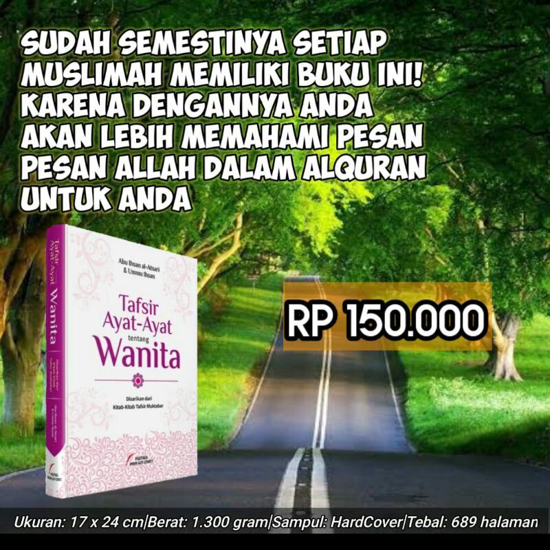 Jual Tafsir Ayat Ayat Tentang Wanita Disarikan Dari Kitab Kitab Tafsir Muktabar Shopee Indonesia 5957