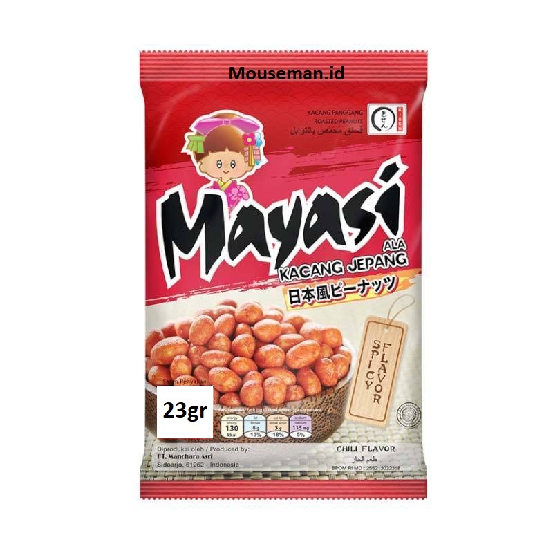 

Mayasi Ala KACANG JEPANG Panggang Rasa Pedas / Spicy 26gr