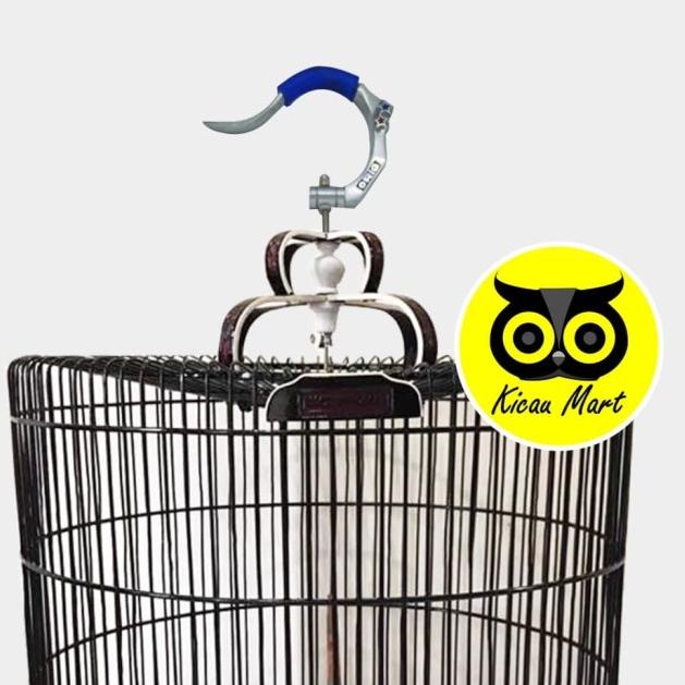 GANTUNGAN LIPAT LOGO ORIQ JAYA CANTOLAN SANGKAR KANDANG BURUNG MURAI