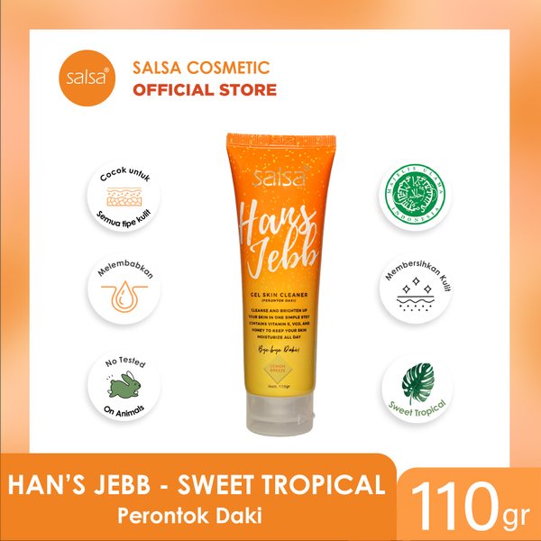 SALSA Hans Jebb Gel Skin Cleanser Perontok Daki