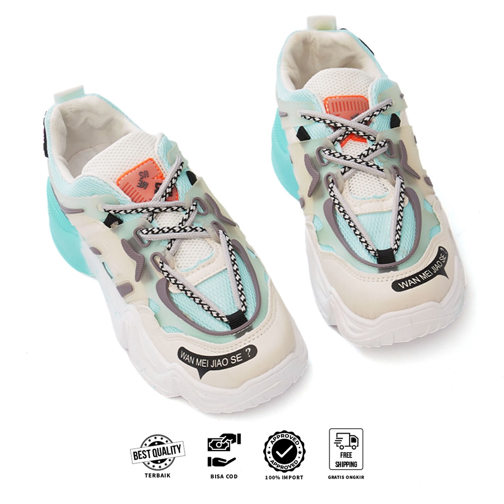 FREE KOTAK SEPATU!!! SALE!!! CANARIA SEPATU WANITA SNEAKERS IMPORT - 5989