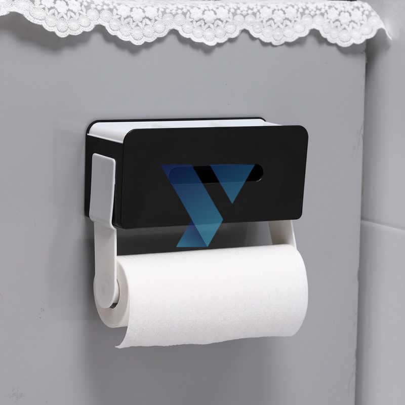 ROVOGO Gantungan Tempat Tisu Toilet Dapur Tissue Wall Mount - RV650 ( Al-Yusi )