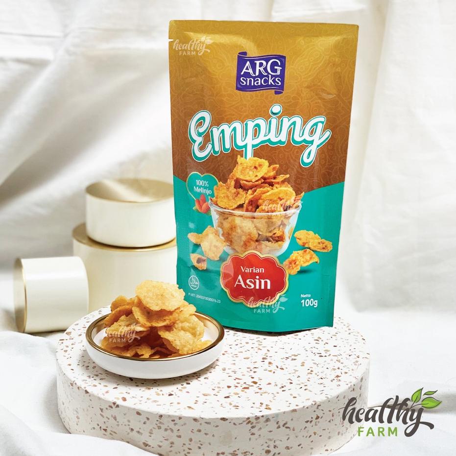 

READY ✅PROMO ARG Emping Melinjo Manis Karamel Pedas Balado Asin Gurih Renyah|SQ8