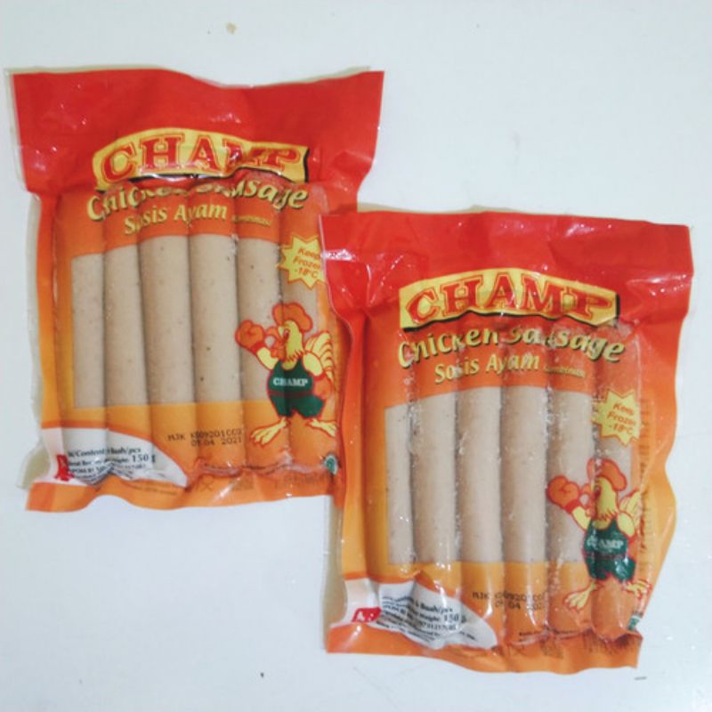 

sosis ayam champ 6pcs