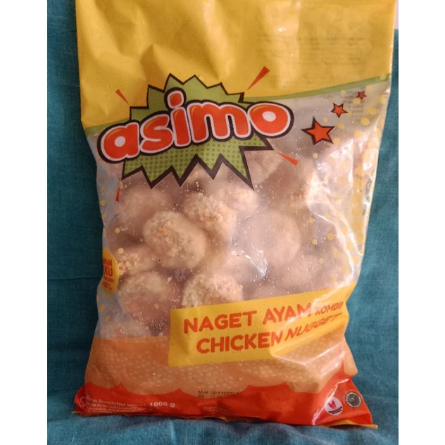 

Nuget ayam kombinasi ASIMO 1kg