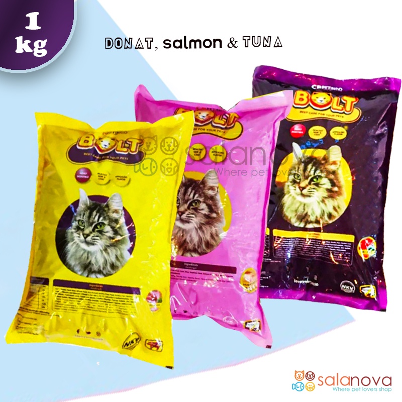 Bolt Makanan Kucing Cat Food Dry