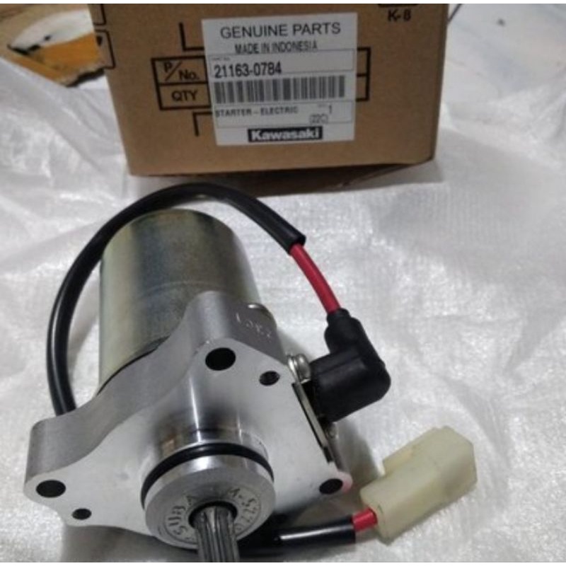 21163-0784 DINAMO STARTER KAWASAKI ZX 130 KAZE ATHLETE BLITZ EDGE KSR ORIGINAL KAWASAKI