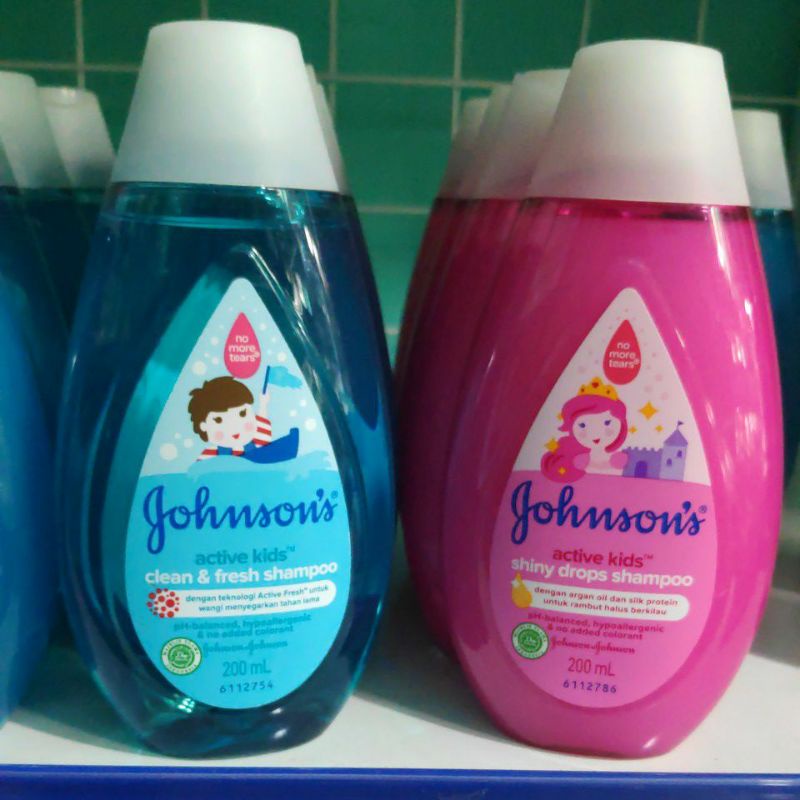 Johnson's Baby soft shiny drops Shampoo 200 ml bayi shampo johnson johnsons perlengkapan mandi