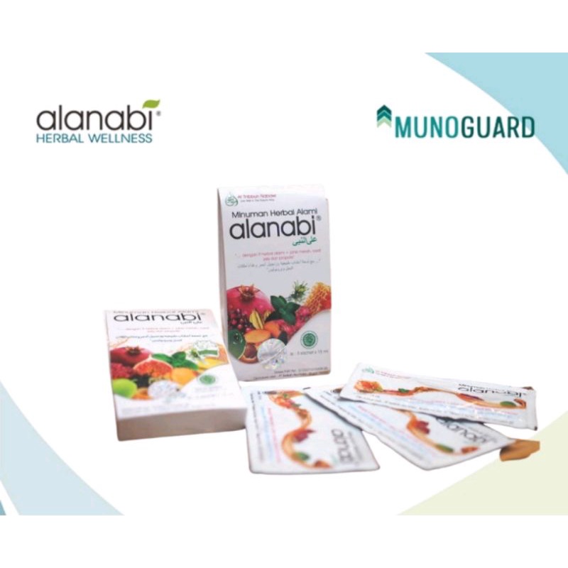

Alanabi Imunoguard/ Minuman Herbal Alami (Isi 3 Sachet X 15 ml)