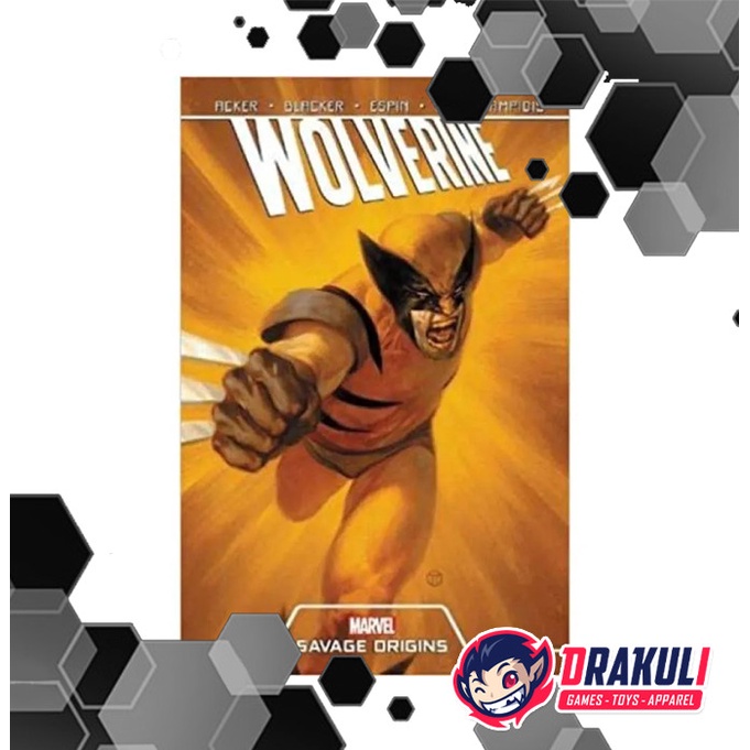 

Drakuli Hobbies Comic Wolverine Savage Origins Paperback