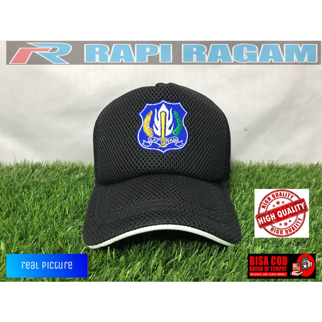 Topi satpam topi security (terbaru)