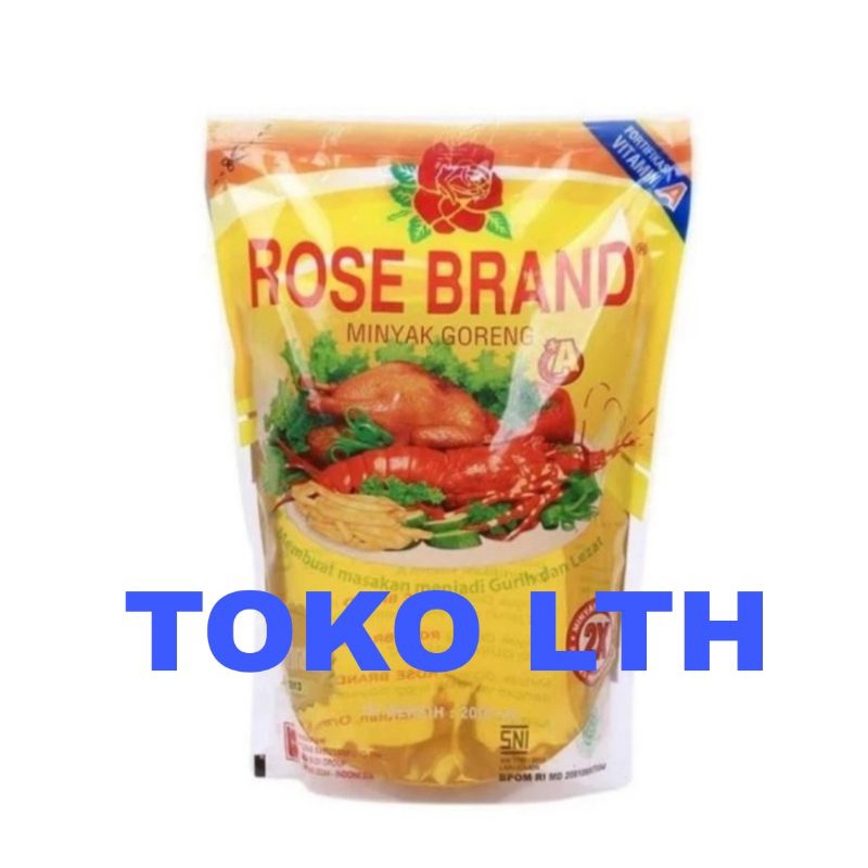 

MINYAK GORENG ROSEBRAND 2 LITER POUCH ROSE BRAND 2 LTR