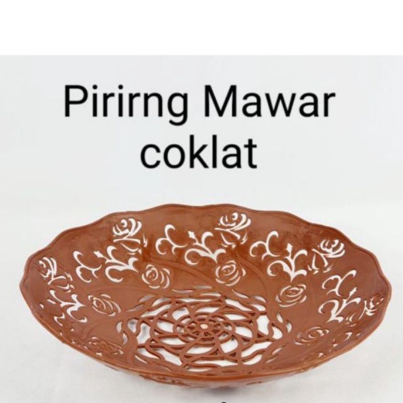 PIRING PLASTIK / JIKIN / PIRING MAWAR PERLUSIN✨