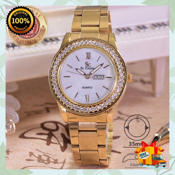 Jam Tangan Wanita Original Sporty Mewah Korean Style Kekinian Lucu Dewasa Jqm Tangan Wanita Wanit Wa