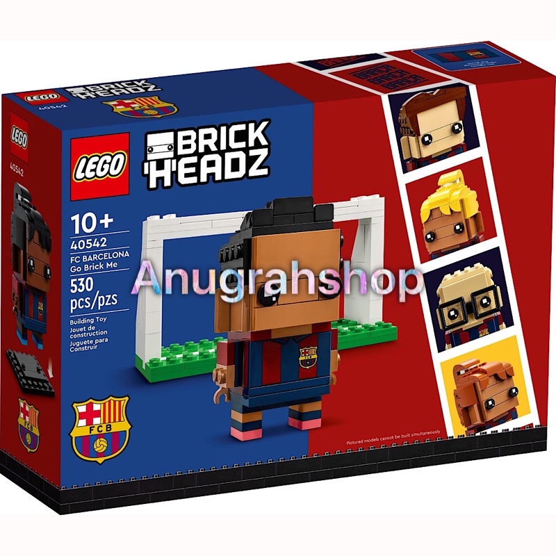 LEGO 40542 BRICKHEADZ FC Barcelona Go Brick Me