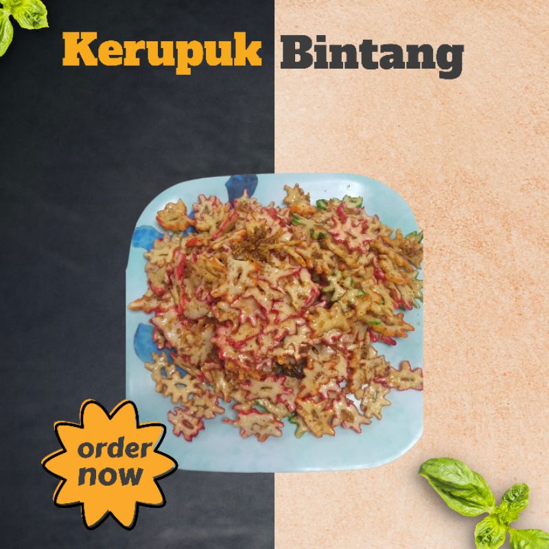 

Kerupuk Bintang Bantet 50 Gram
