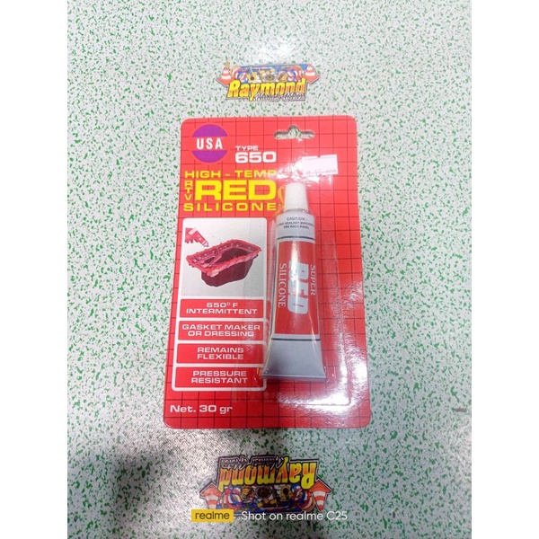

lem red silicone red 30gr