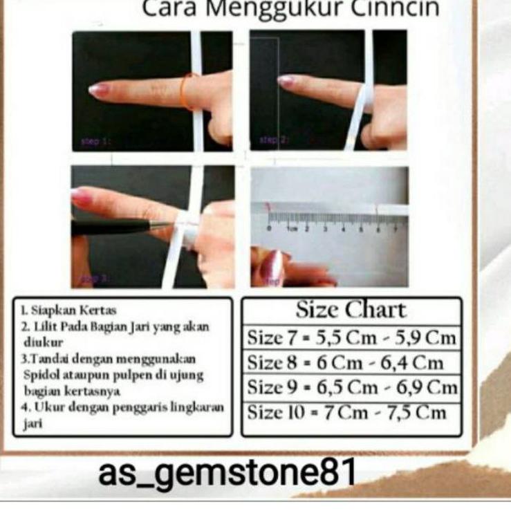 Harga Termurah Emban Cincin Ring |Titanium| kotak 8×10.