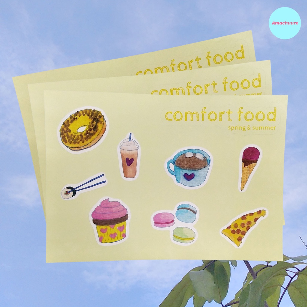 

Stiker Comfort Food Spring & Summer