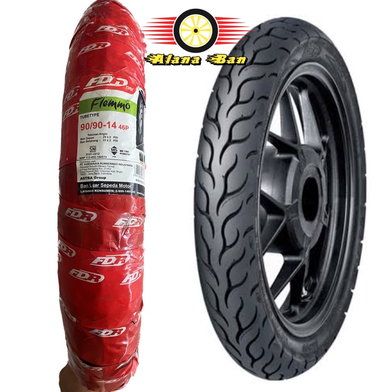 Ban Motor FDR Flemo 90/90 ring 14 tubetype