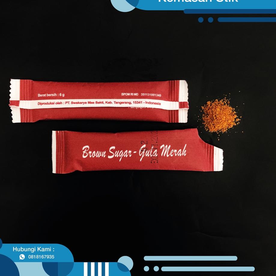 

limited STOCK!Gula Merah / Brown Sugar Kemasan Stik / Stick TERMURAH 125pcs|SQ7