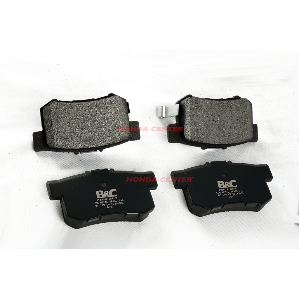 kampas rem brake pad belakang civic 2012 2013 2014 2015