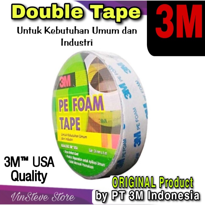 

Double Tape 3M PE Foam 1600TG (Original Product)