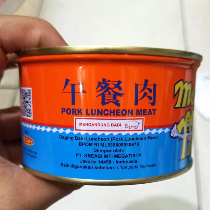 Meli Pork Luncheon Meat 397 Gr (Non Halal)