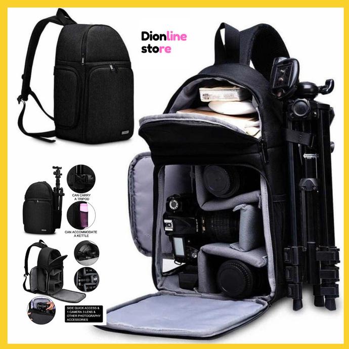 [ Promo ] Tas Camera Selempang Kamera Dslr Anti Air - Drone Kamera Dan Aksesoris
