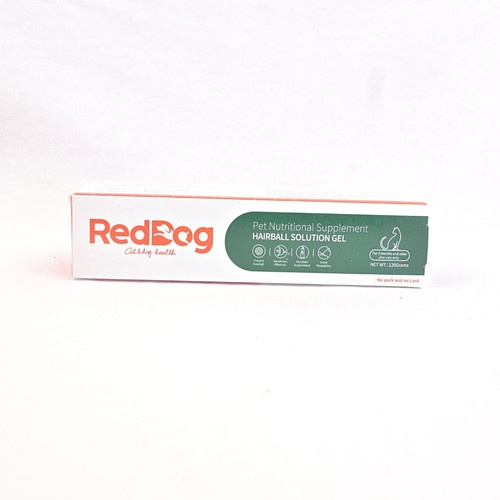 REDDOG Vitamin Bulu Kucing Hairball Solution Gel 120g