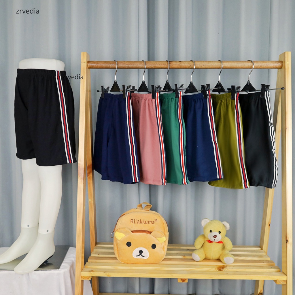 (UNIVERSAL) Royale Pants 3-10 Thn / Short Pants Anak Cewek Import Celana Polos Pendek Adem Murah