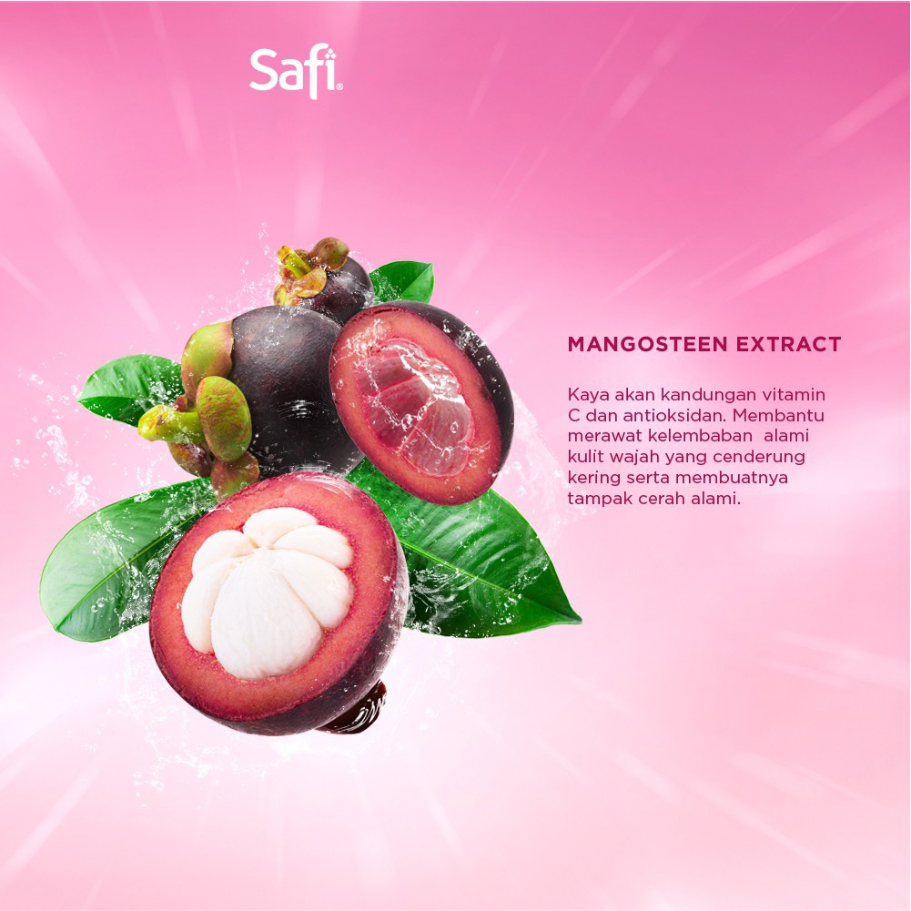 SAFI Brightening Cleanser Mangosteen Extract