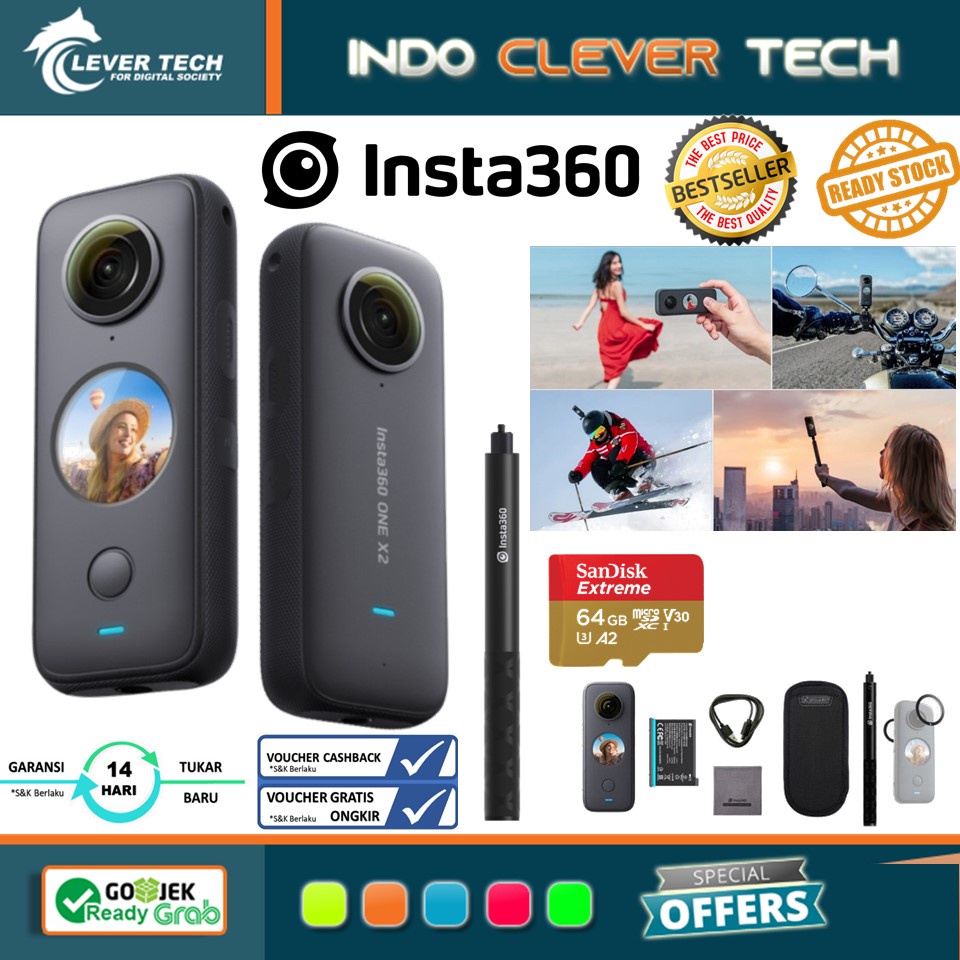 Insta360 One X2 - Camera Insta 360 Action Cam | Camera ONE X 2