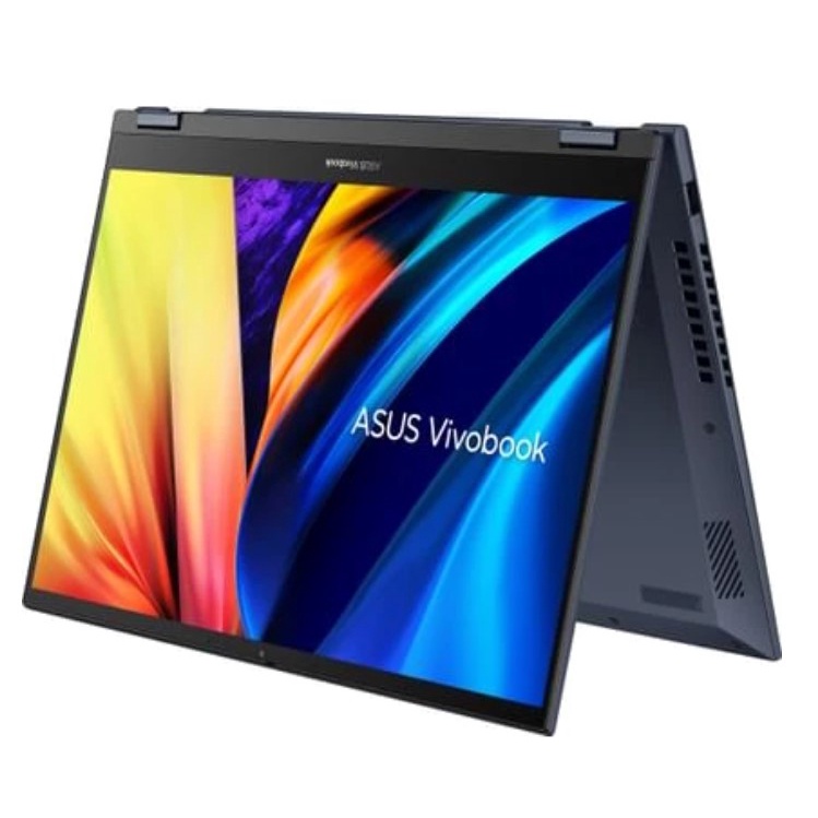 Asus Vivobook Touchscreen 2in1 Flip 14 Oled TP3402ZA Touch i5 12500H 8GB 512GB SSD Iris Xe W11+OHS 14 Inchi 2.8K